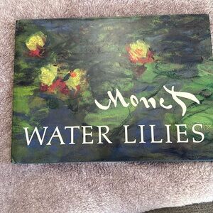 Monet water lilies coffee table book